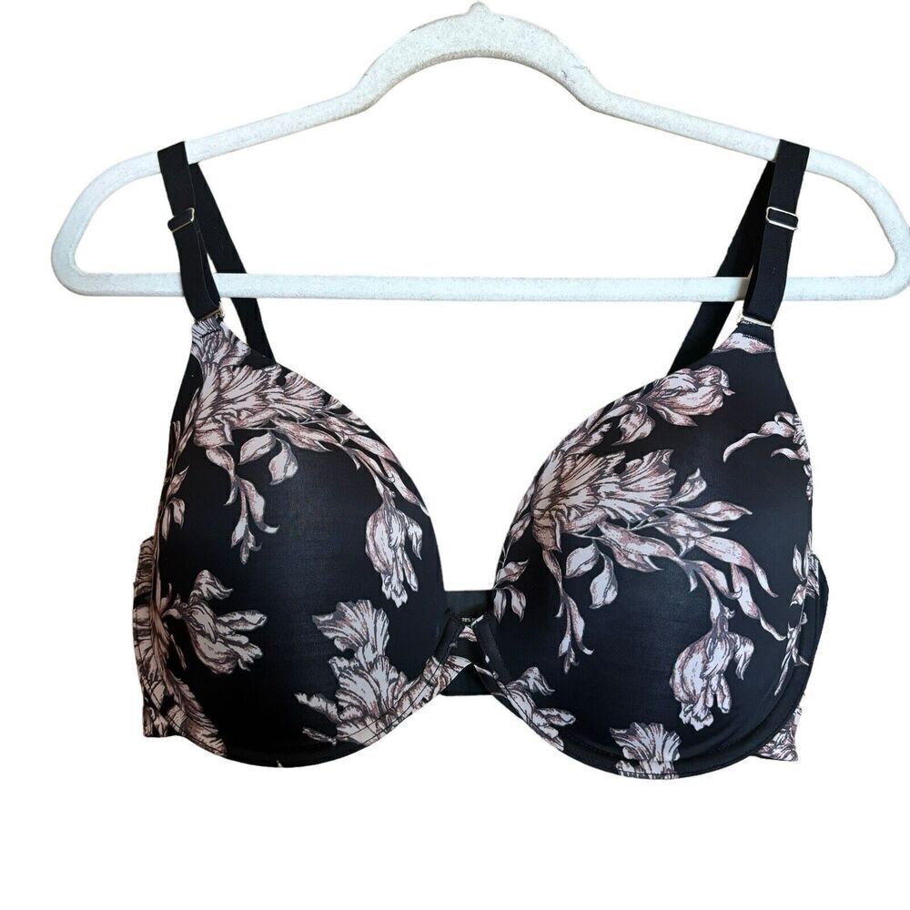 Soma Bra Womens 40D Multicolor Floral Memorable Full Coverage Underwire 0617